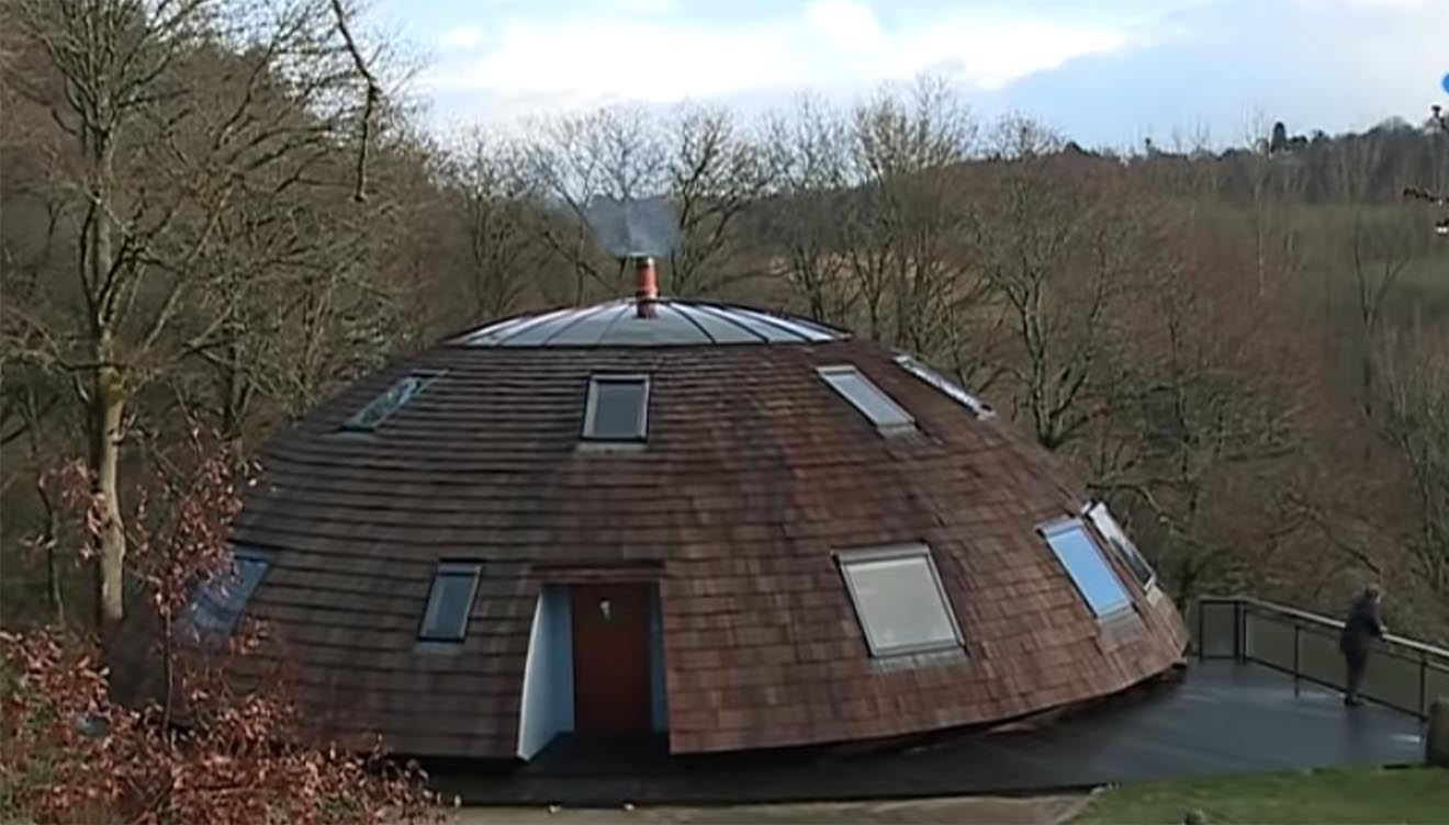 La favolosa cupola geodetica sostenibile che ruota per sfruttare
